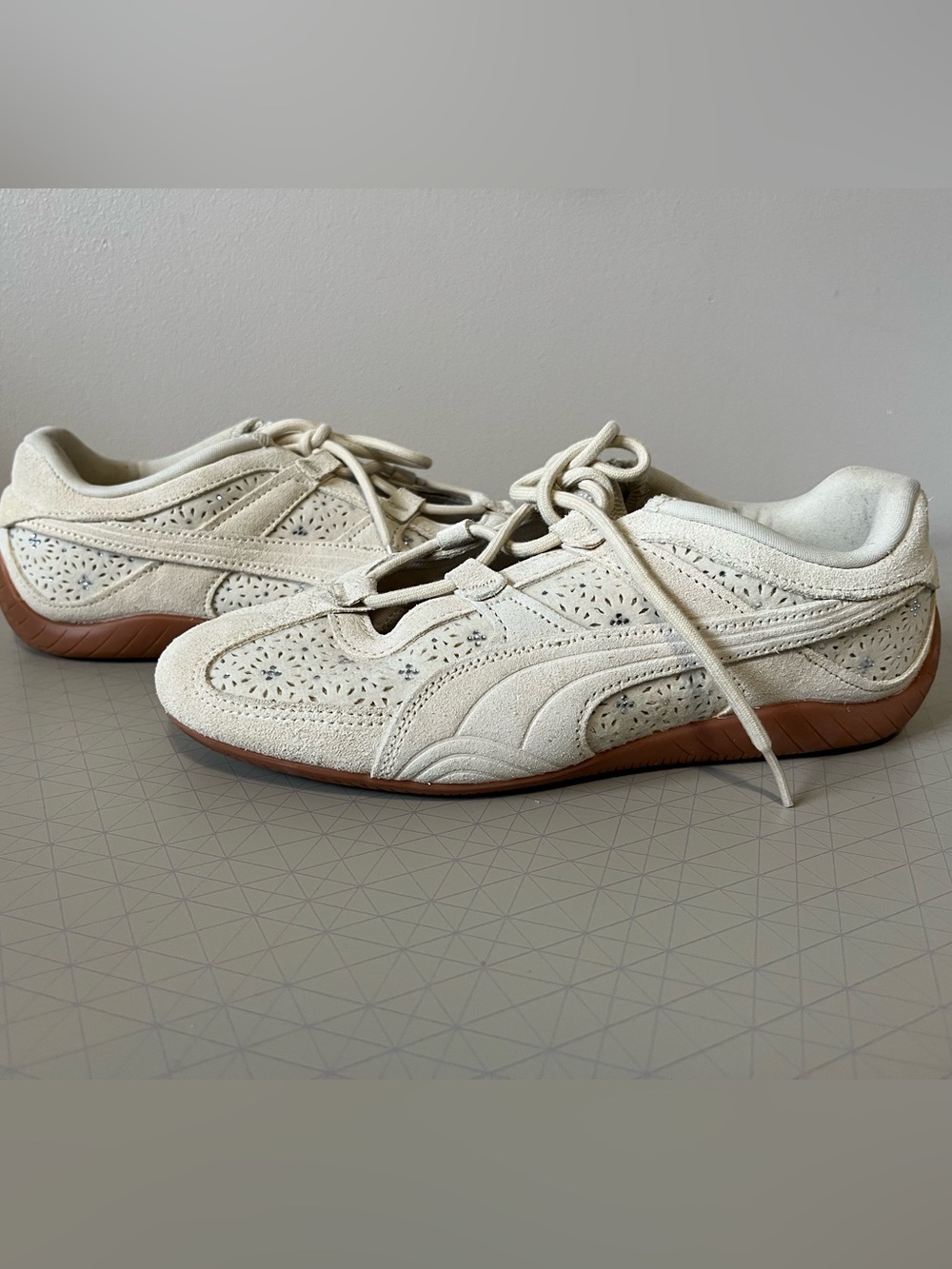 Women’s Puma Speedcat Go Bejewelled Sneakers - Size 9